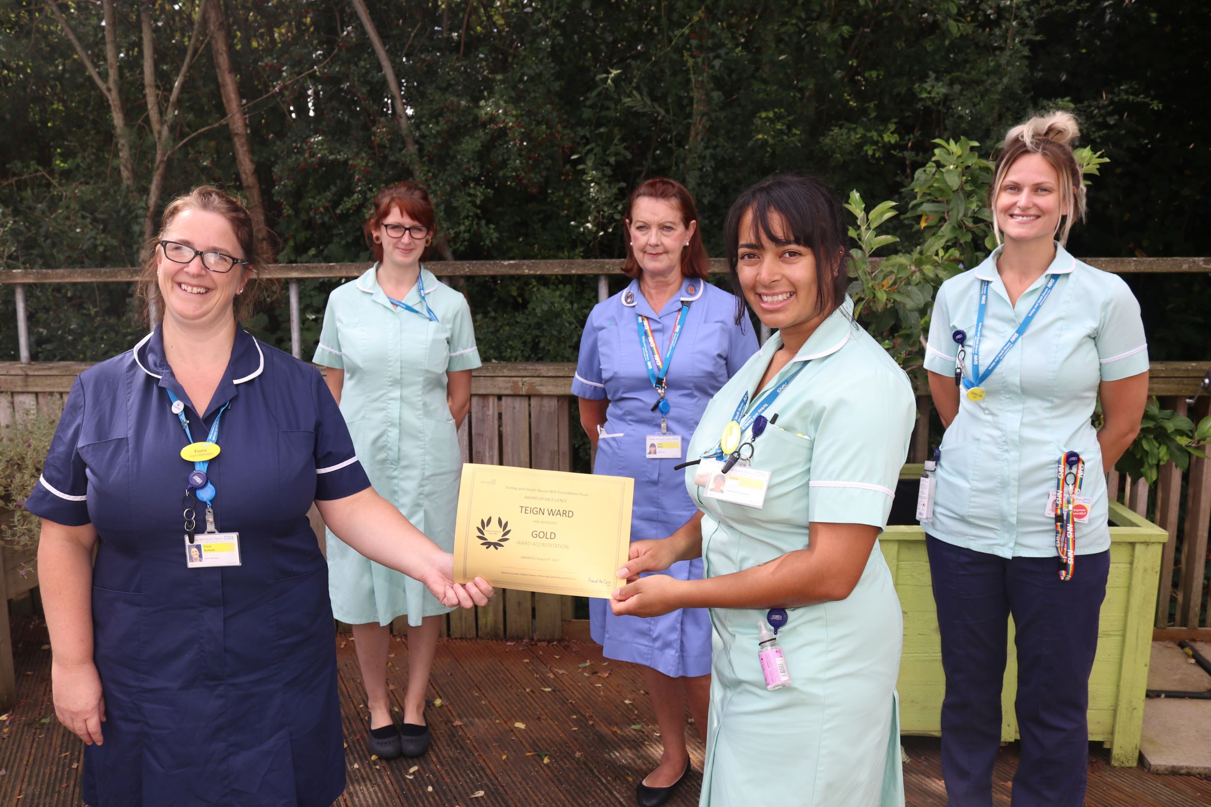 Trust celebrates nursing and midwifery excellence in pilot programme